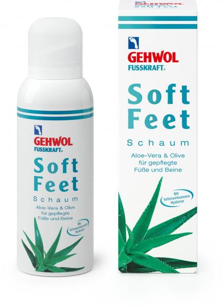 GEHWOL FUSSKRAFT Soft Feet Schaum, 125-ml-Tube-Copy